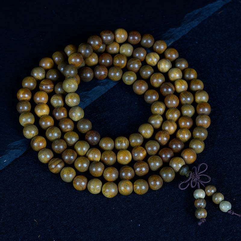 108 Argentine green sandalwood bracelet (10mm)