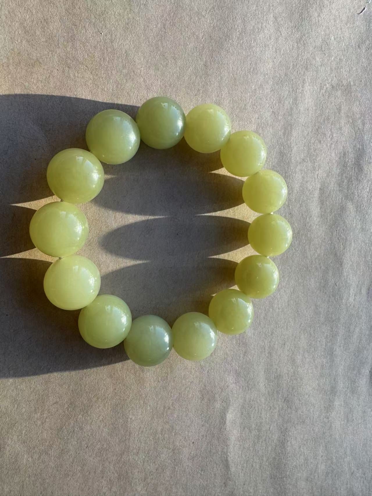Yellow bracelet