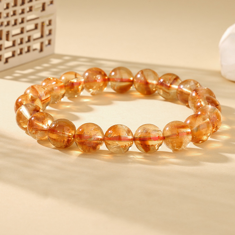 Natural citrine bracelet (10mm)