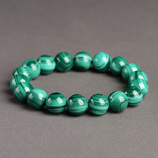 Malachite Thousand Layers Bracelet (12mm) 