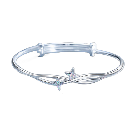 Shining Star Silver Bracelet